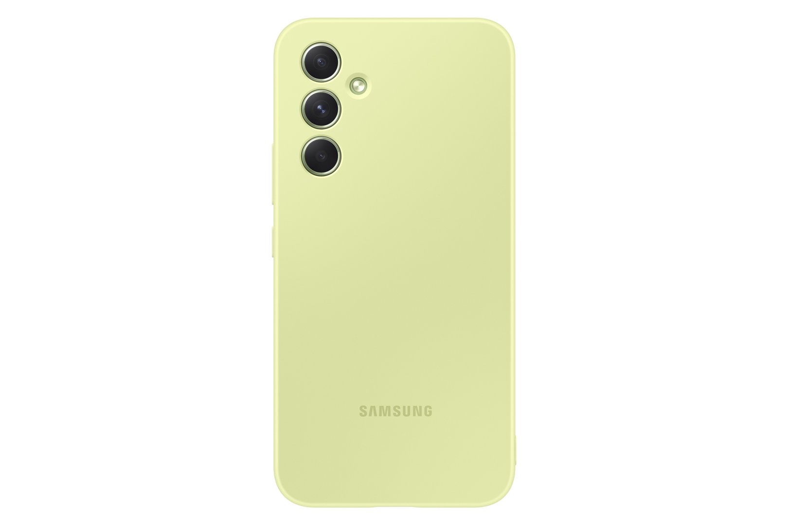 Dėkliukas SAMSUNG Galaxy A54 2023, silikoninis, nugarėlė, Lime