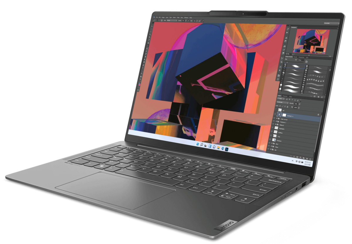 Nešiojamas kompiuteris LENOVO YOGA SLIM 6 i7-1260P/16/512GB SSD 