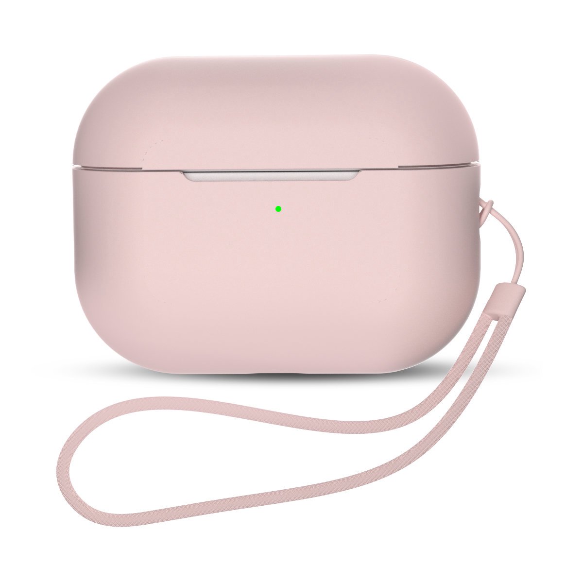 Dėklas Hurtel skirtas AirPods Pro 2. silikoninis, rausvas
