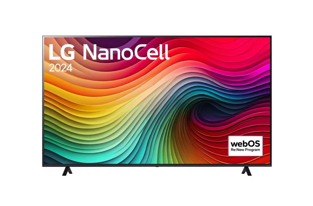 LG NanoCell NANO81 75NANO81T3A televizorius 190,5 cm (75") 4K Ultra HD Smart TV „Wi-Fi“ Juoda