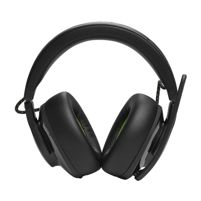 Žaidimų ausinės JBL Quantum  910X, gaubiančios ausis, belaidės, ANC juodos/žalios