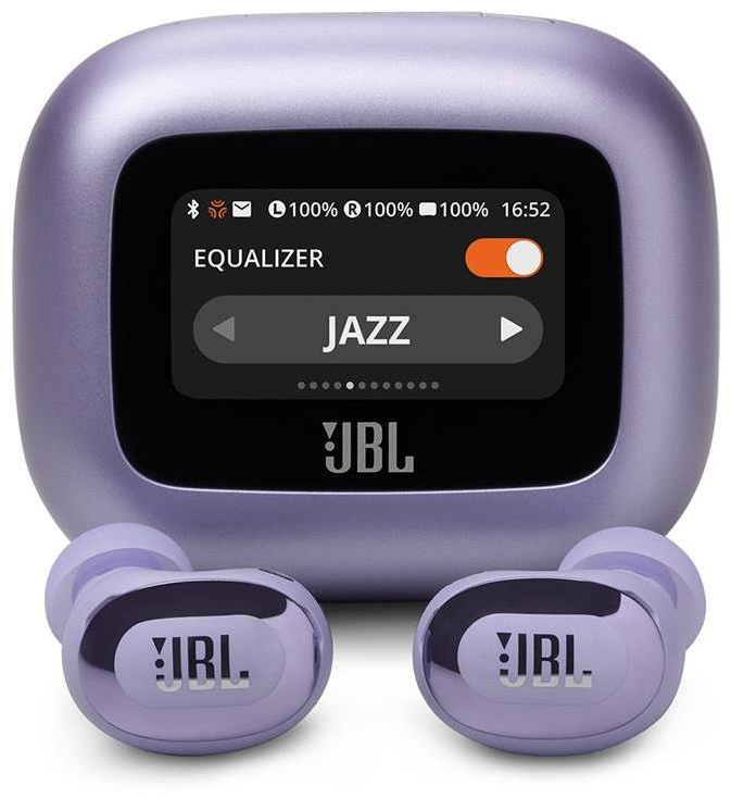 Ausinės JBL Live Buds 3, į ausis, belaidės, NC, violetinės
