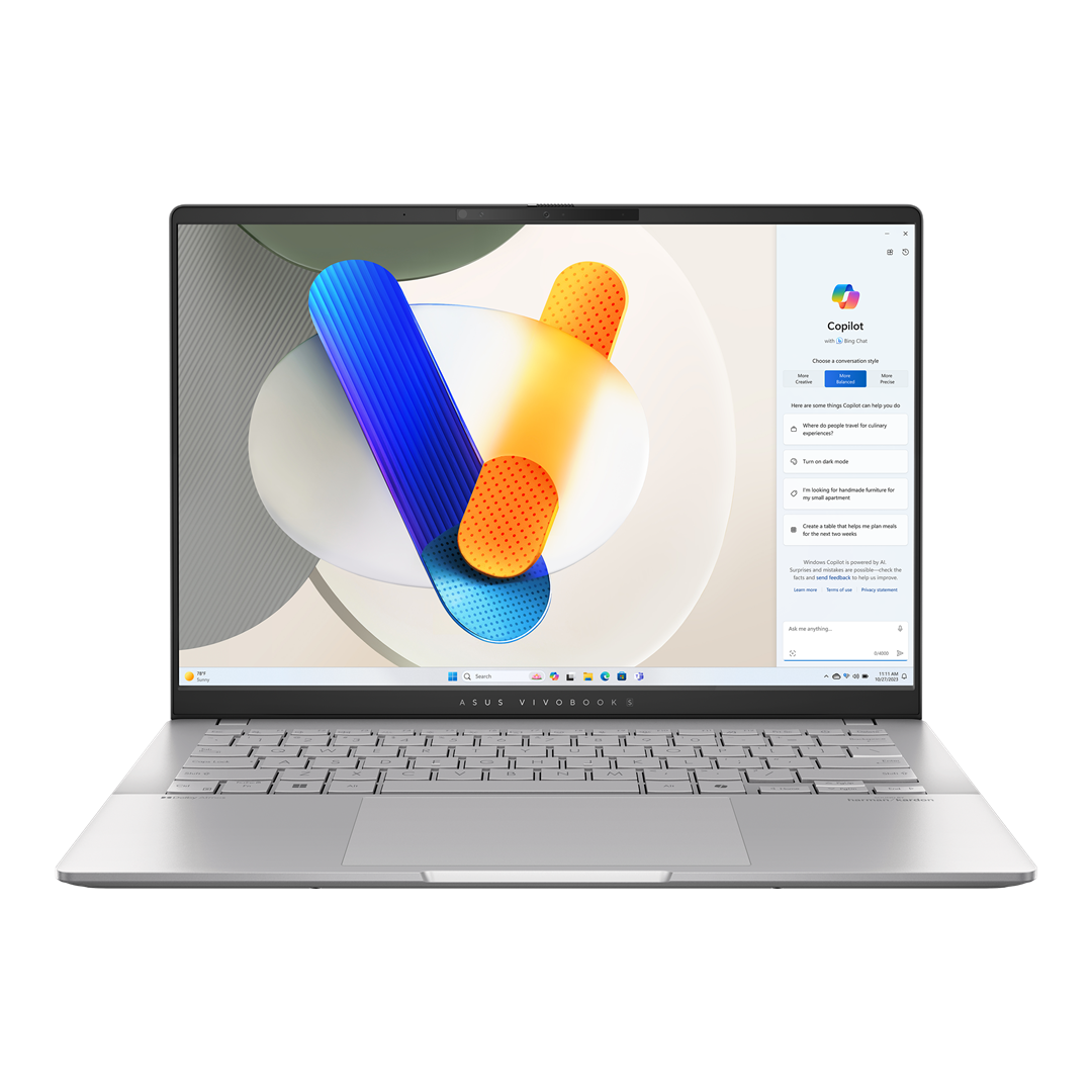 Nešiojamas kompiuteris ASUS VivoBook S14 OLED M5406NA-QD087W Ryzen 5 7535HS/16/1TB SSD/W11