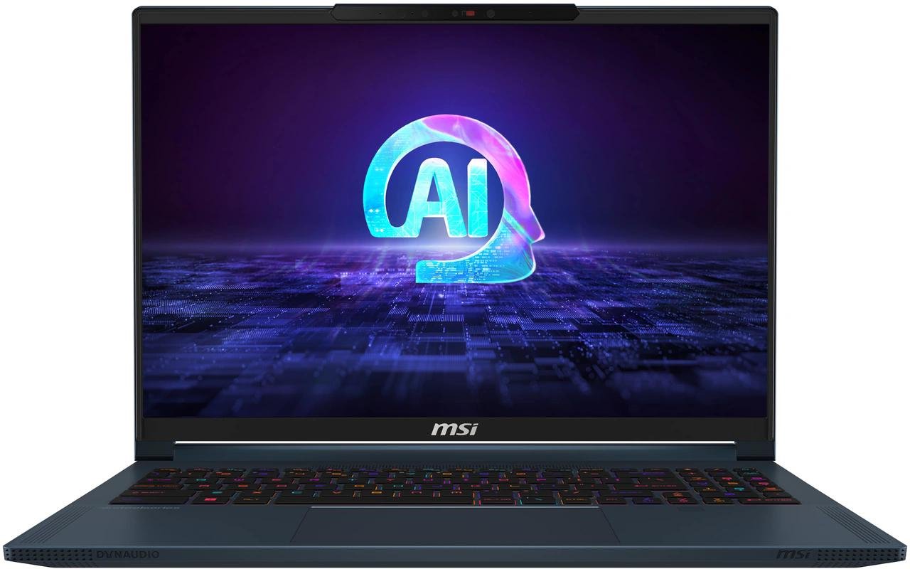 Nešiojamas kompiuteris MSI Stealth 16 AI Studio A1VGG Ultra 9-185H/32/2TB SSD/RTX4070 8GB/W11P