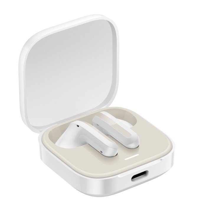 Ausinės Xiaomi Redmi Buds 6 Active, į ausis, belaidės, baltos
