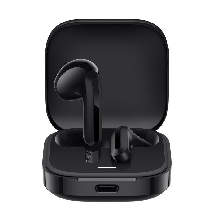 Ausinės Xiaomi Redmi Buds 6 Active, į ausis, belaidės, juodos