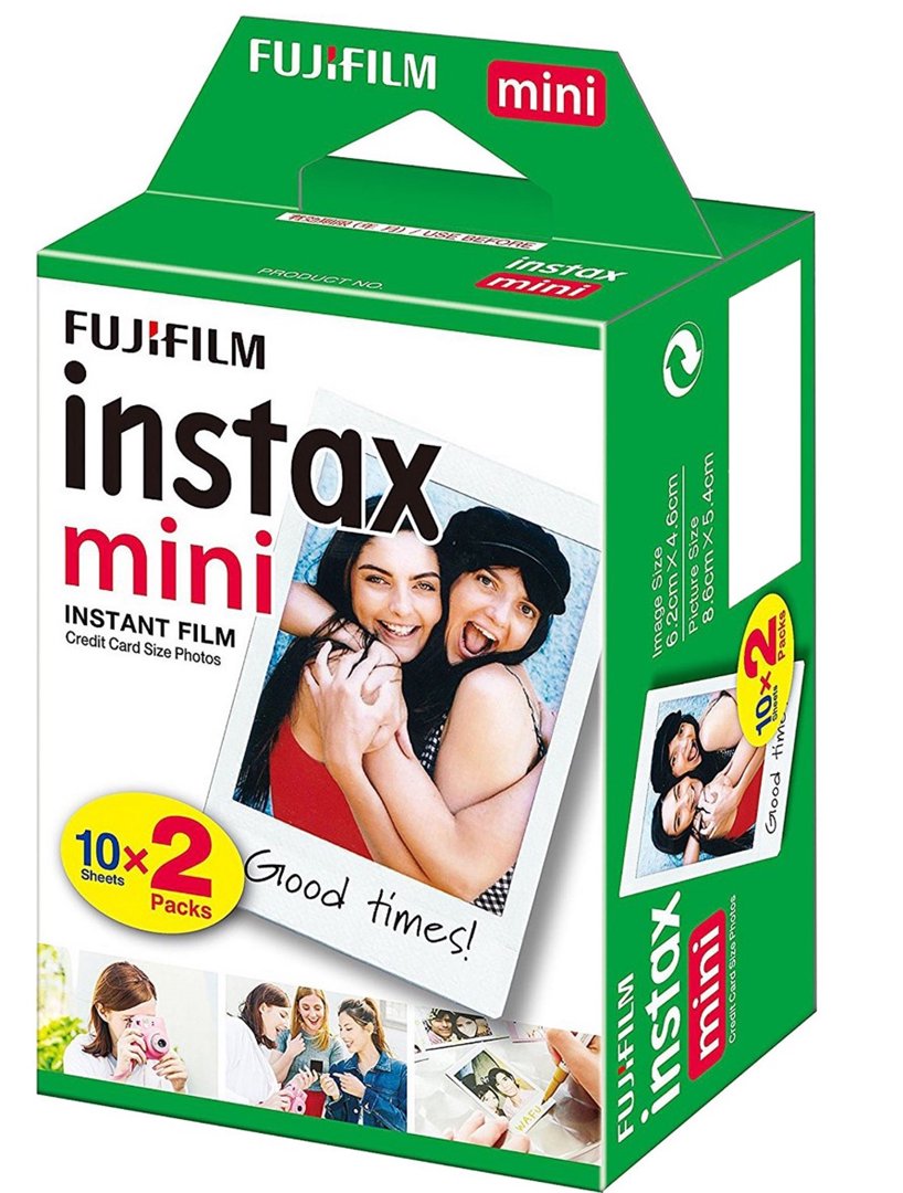 Moment.fotoplokšt. FUJIFILM INSTAX MINI GLOSSY (10pl x 2)