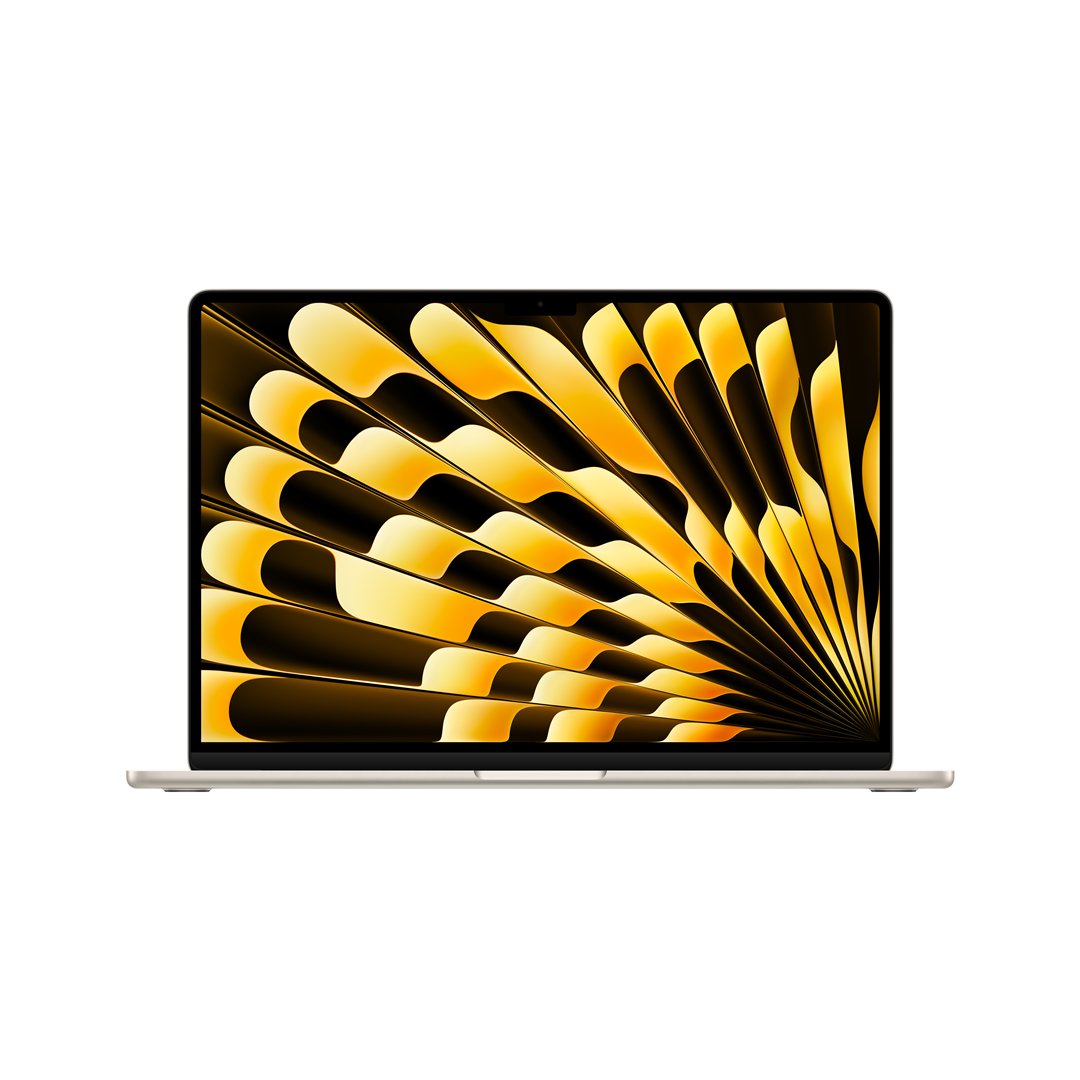 Nešiojamas kompiuteris APPLE MacBook Air 15” M4 10C CPU, 10C GPU/24GB/512GB SSD/Starlight