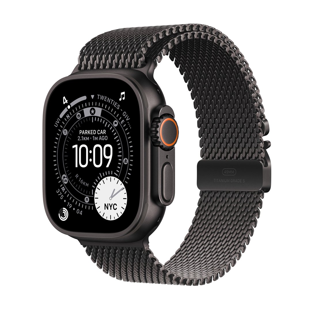 Išmanusis laikrodis Apple Watch Ultra 3&nbsp;GPS+Cell 49mm&nbsp;Black Titan. Case/Black Titan. Milanese Loop-L