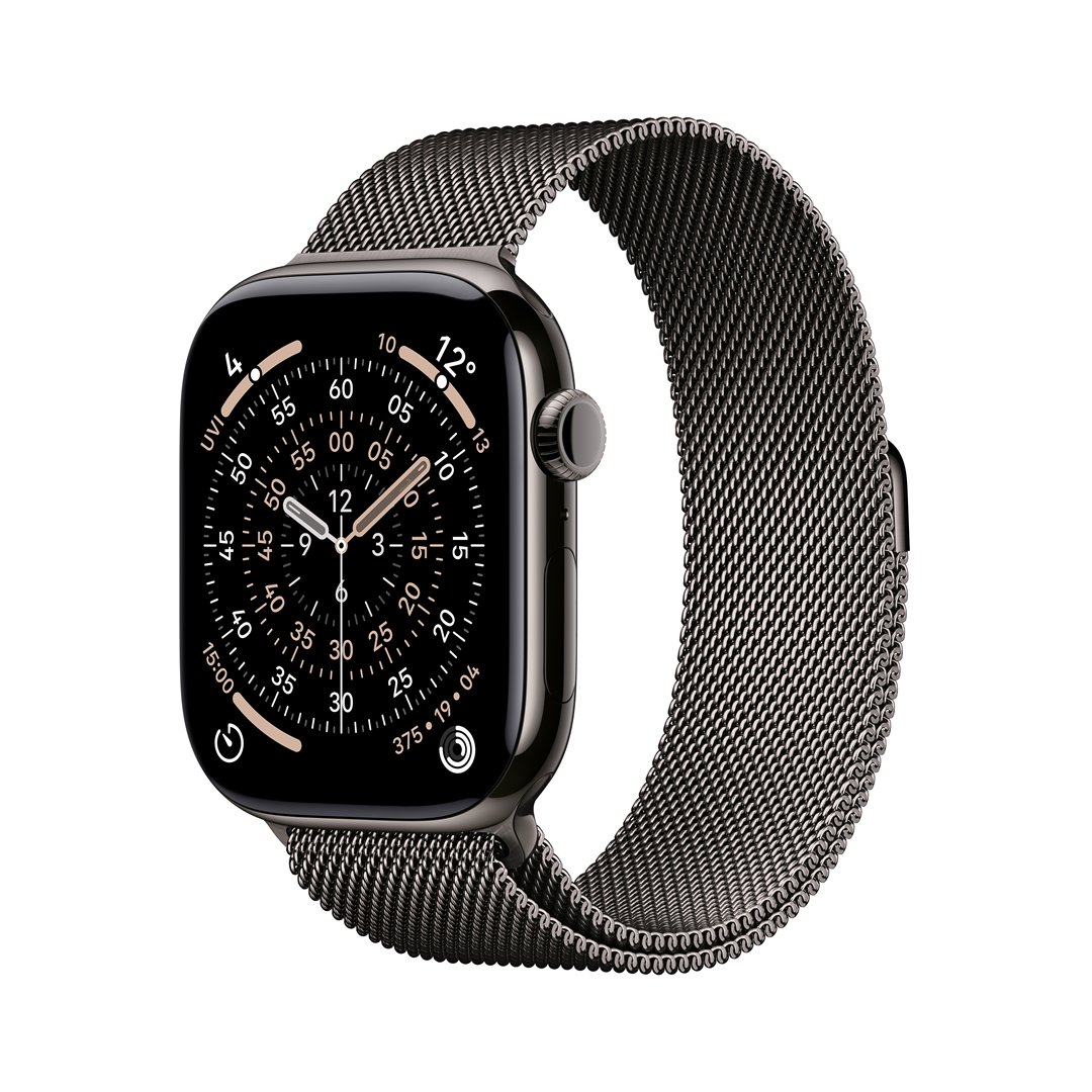 Išmanusis laikrodis Apple Watch 11&nbsp;GPS+Cell 46mm&nbsp;Slate Titanium Case/Slate Milanese Loop-M/L