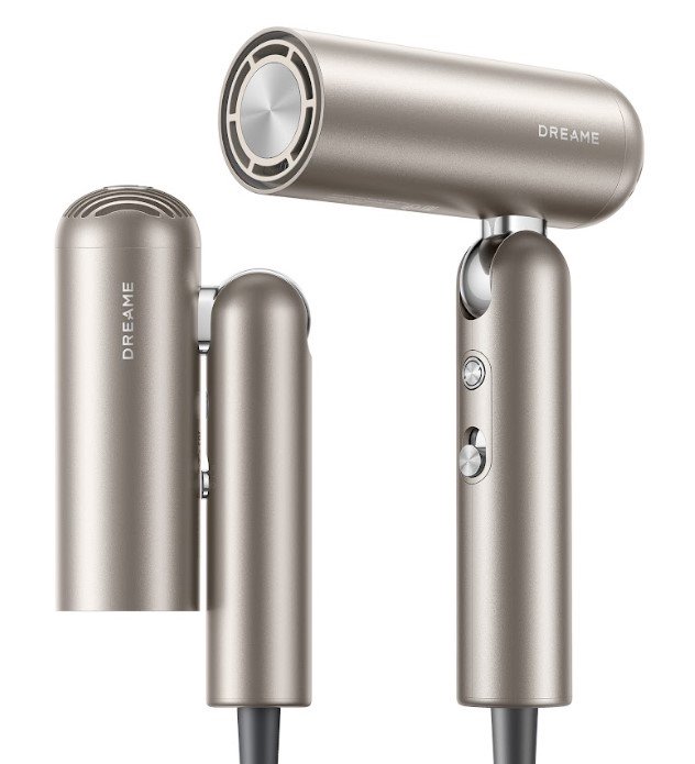 Plaukų džiovintuvas DREAME Pocket Pro AHD51, Titanium Gold