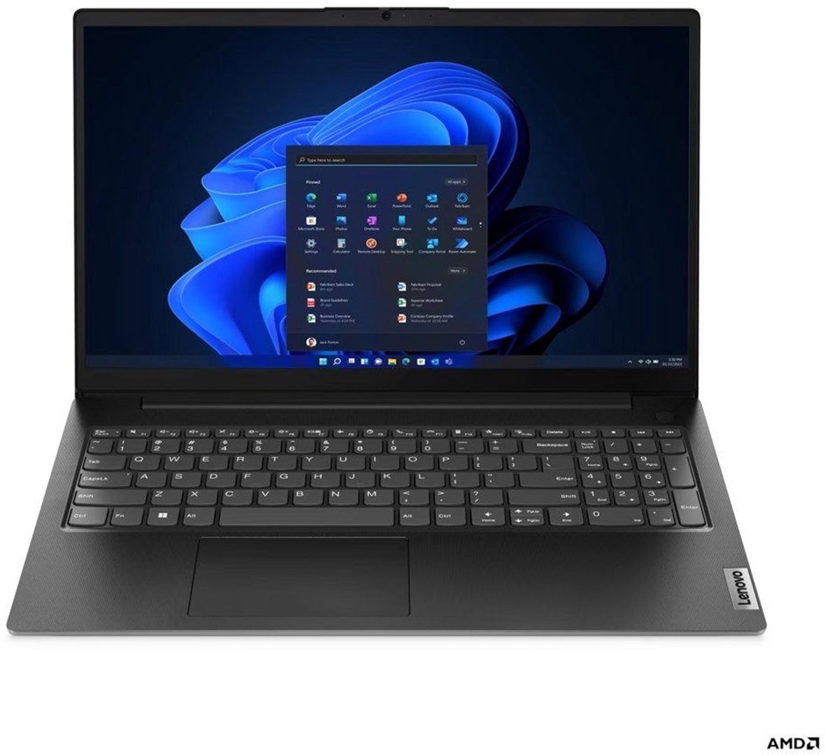 Nešiojamas kompiuteris LENOVO V15 G4 AMN Ryzen 5 7520U/16/512GB SS/DOS