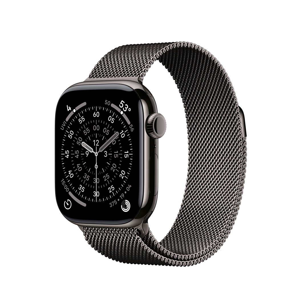 Išmanusis laikrodis Apple Watch 11&nbsp;GPS+Cell 42mm&nbsp;Slate Titanium Case/Slate Milanese Loop