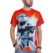 Marškinėliai STAR WARS - FLAMETROOPER BOY, oranž./M