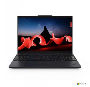 Nešiojamas kompiuteris Lenovo ThinkPad L16  Black  16 "  IPS  WUXGA  1920 x 1200 pixels  Anti-