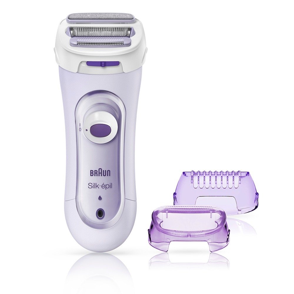 Skustuvas moterims BRAUN LS5560  LegsBody Violet
