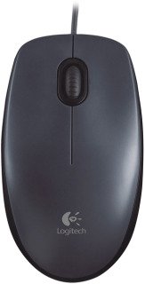 LOGITECH M90 MOUSE OPTICAL, USB, BLACK
