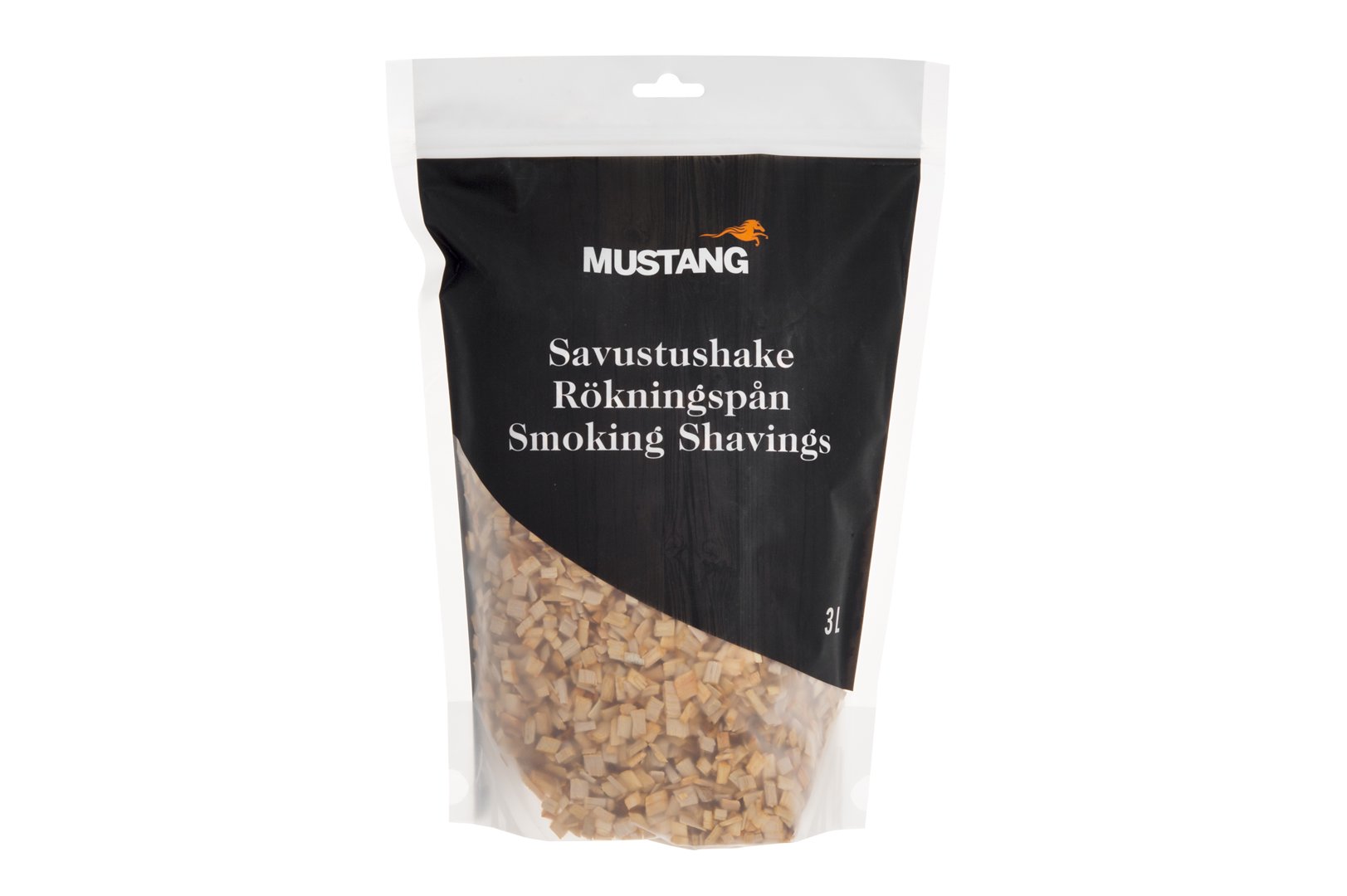 Medžio drožlės rūkymui MUSTANG alksnio, 3L
