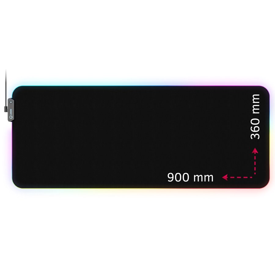 Žaidimų pelės kilimėlis LORGAR Steller 919, RGB