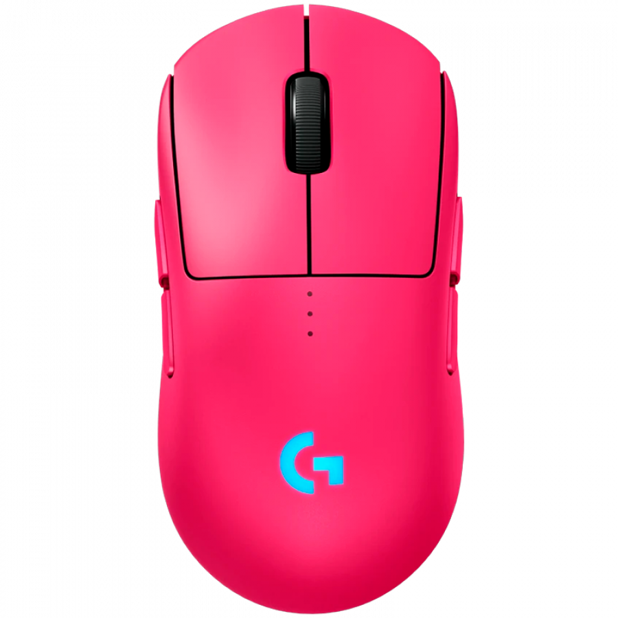 Žaidimų pelė LOGITECH G PRO 2 Lightspeed, belaidė, rožinė