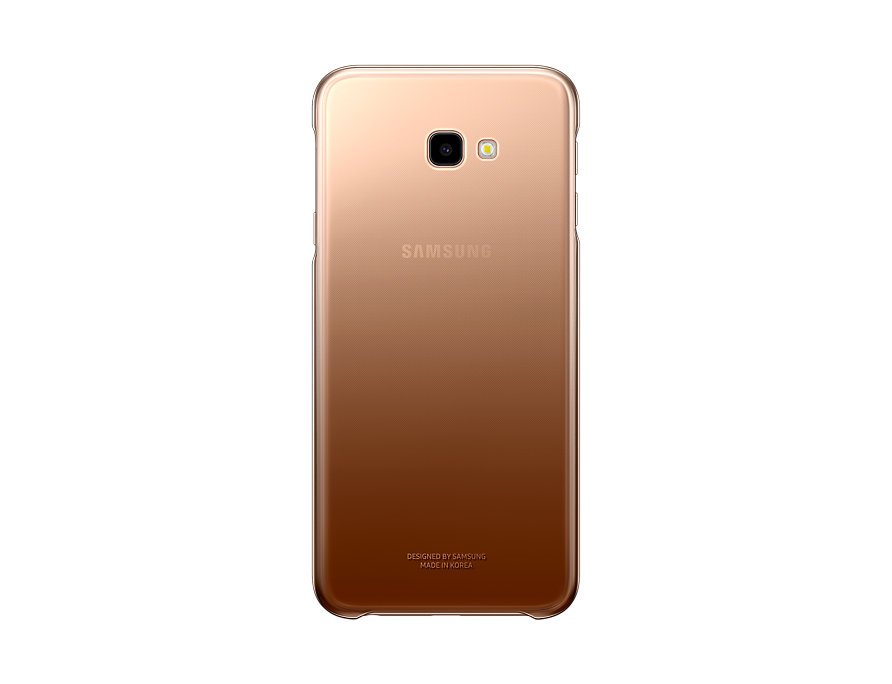 Dėkliukas SAMSUNG Galaxy J4 Plus (2018) nugarėlė, aukso sp.