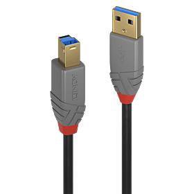 CABLE USB3.2 A-B 1M/ANTHRA 36741 LINDY