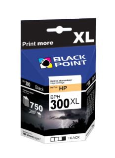 Rašalinė BLACK POINT HP CC641EE, juoda / BPH300XLBK