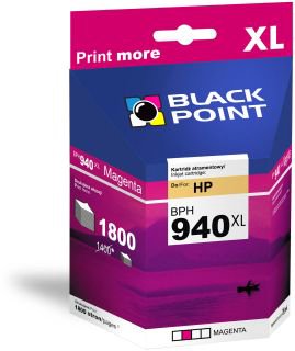 Rašalinė BLACK POINT HP C4908AE, rausva / BPH940XLM