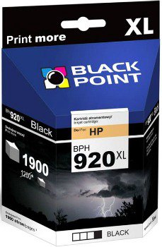 Rašalinė BLACK POINT HP CD975AE, juoda / BPH920XLBK