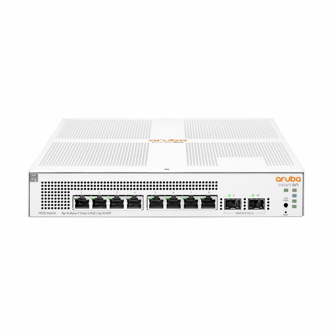 HPE Aruba Instant On 1930 8G 2SFP 124W PoE Switch - EU localization