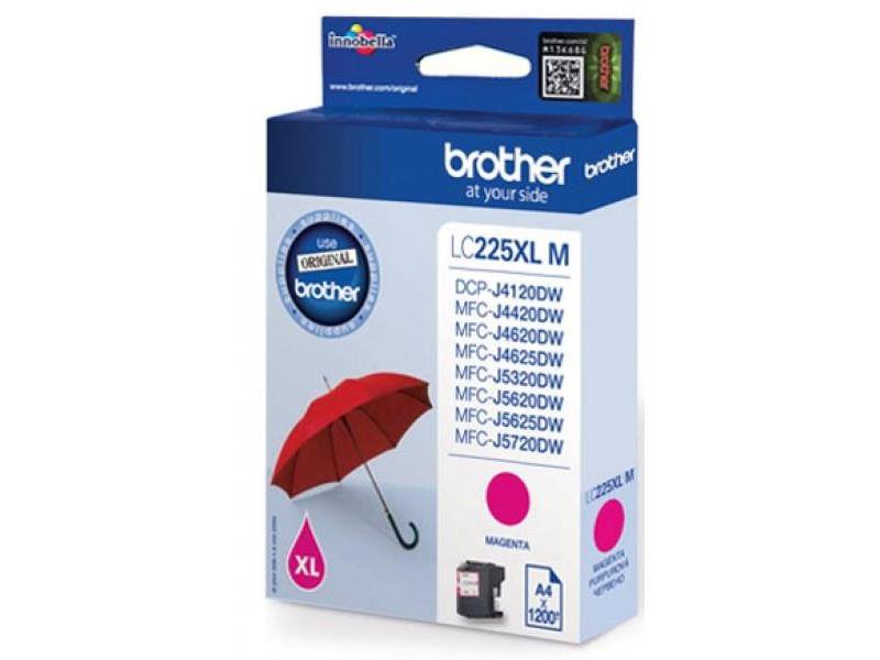 BROTHER LC-225XLM TONER HIGH MAGENTA