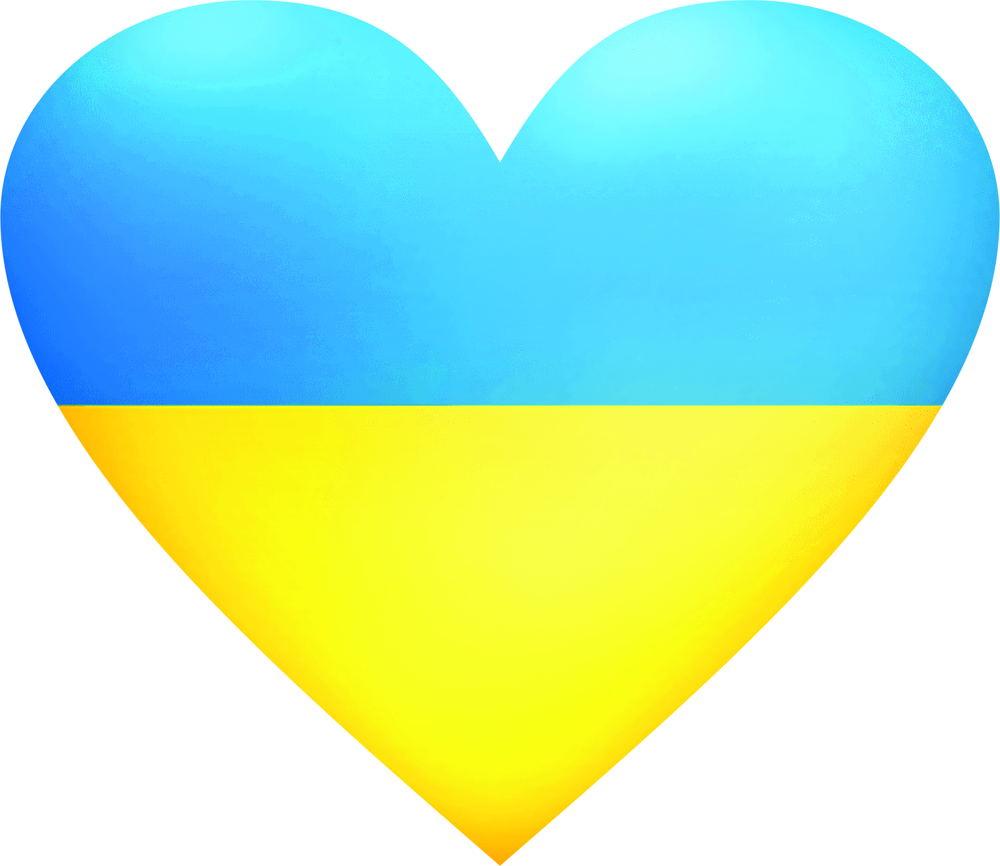 Lipdukas "Širdis Ukraina"