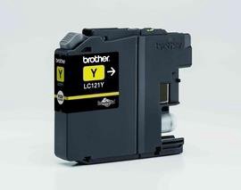 BROTHER LC-121Y TONER YELLOW 300P