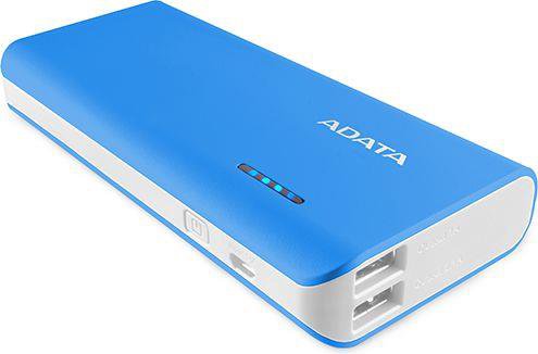 Išorinė baterija ADATA Power bank APT100-10000M-5V-CBLWH 10000 mAh