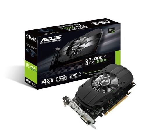 Vaizdo plokštė ASUS PH-GTX1050TI-4G
