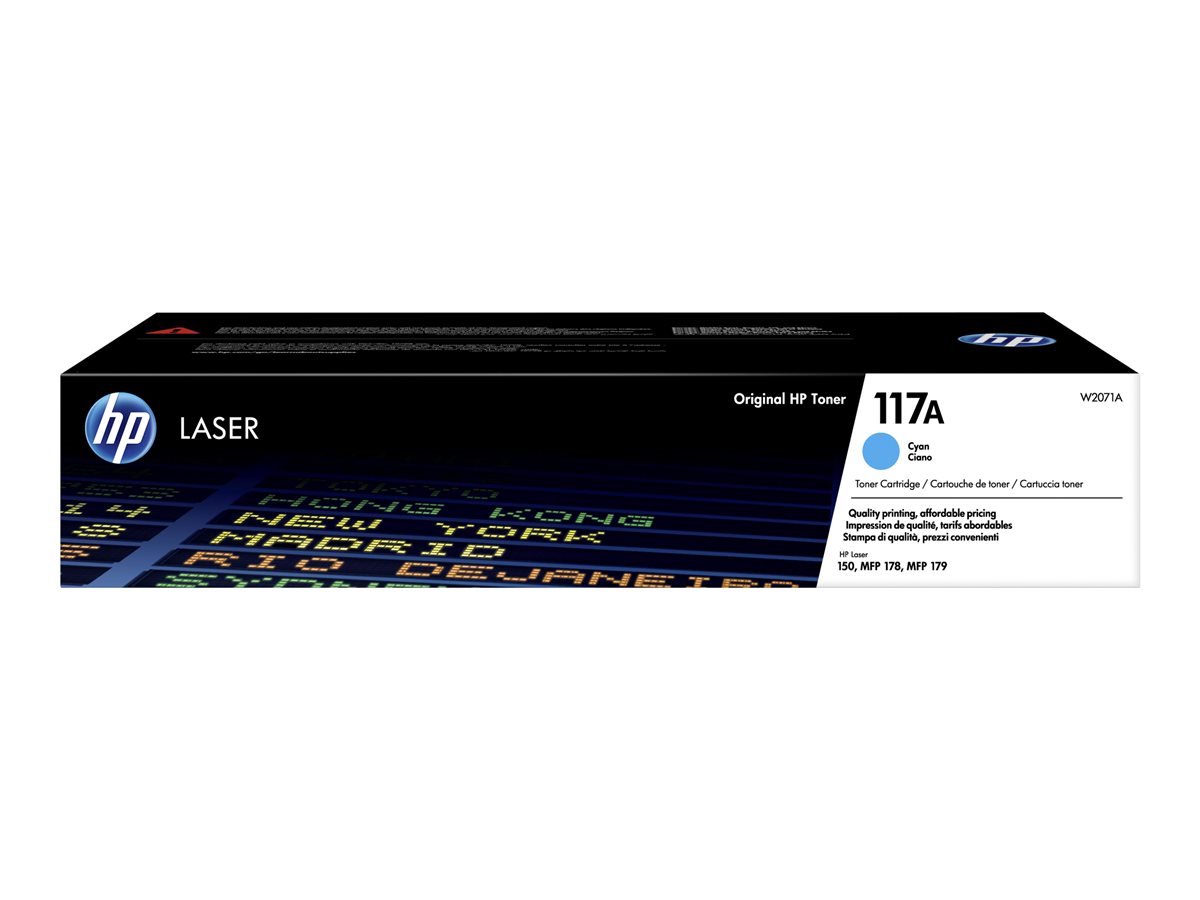 Toneris HP 1117A, Cyan Original Laser (W2071A)