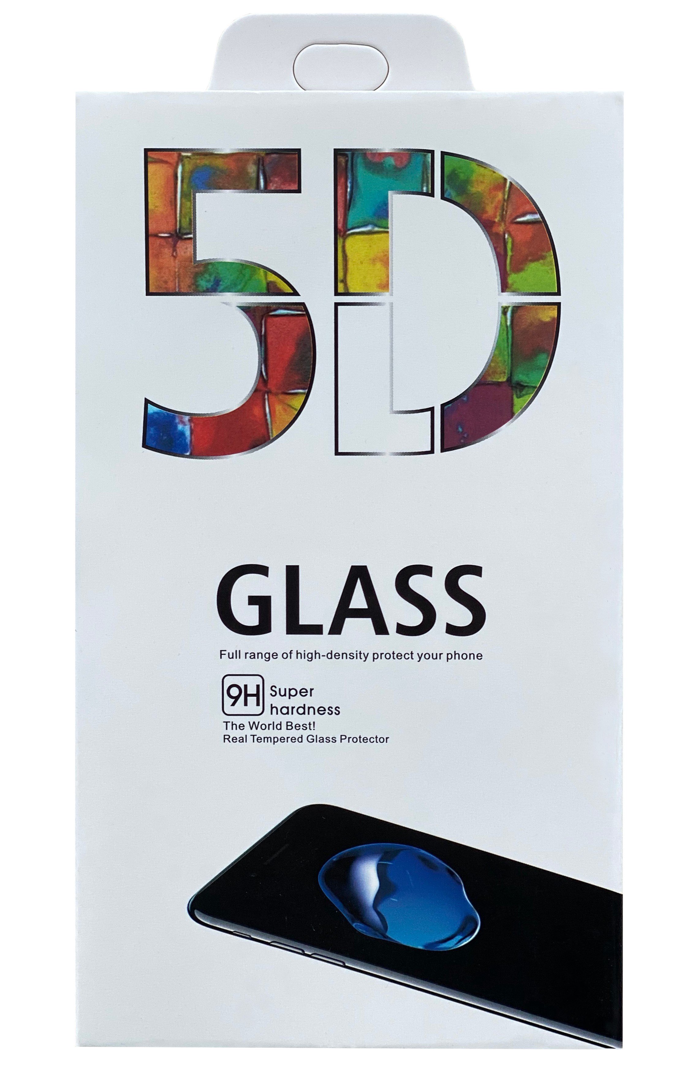 LCD apsauginis stikliukas 5D Full Glue Huawei P Smart Z  lenktas juodas