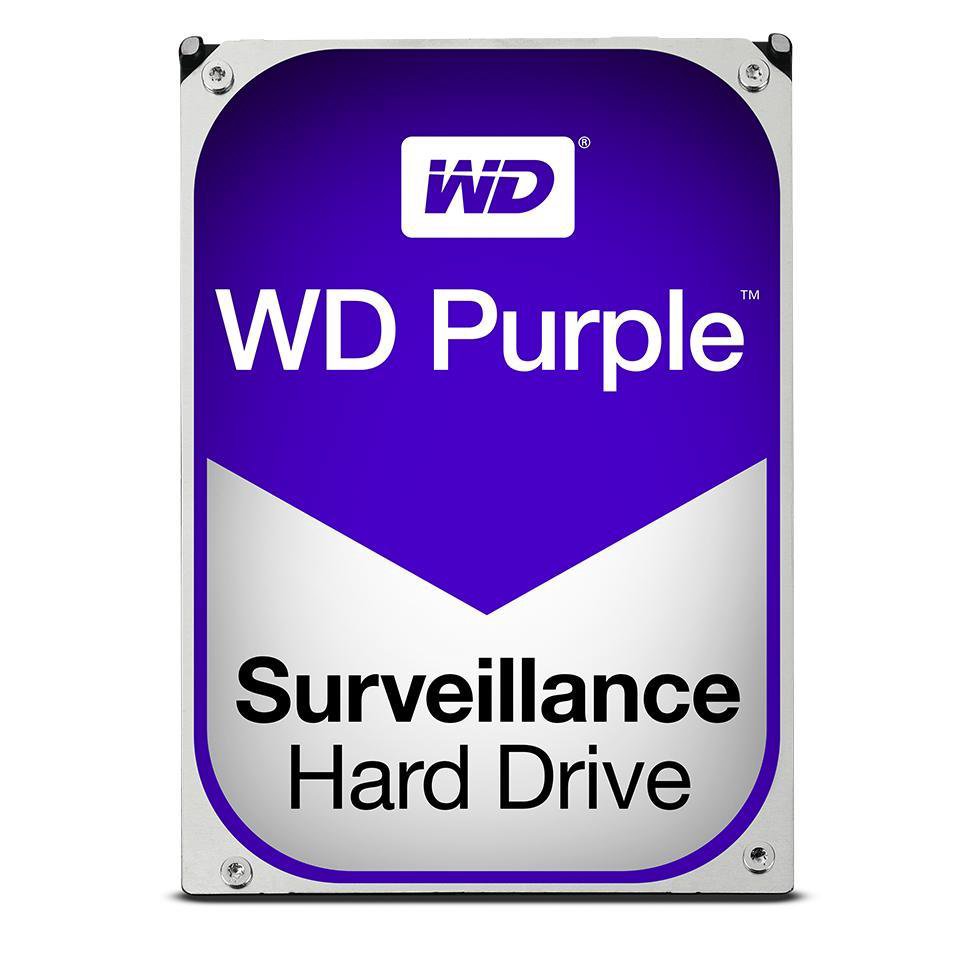 Vidinis kietasis diskas HDD Western Digital  Purple  WD10PURZ  5400 RPM  1000 GB