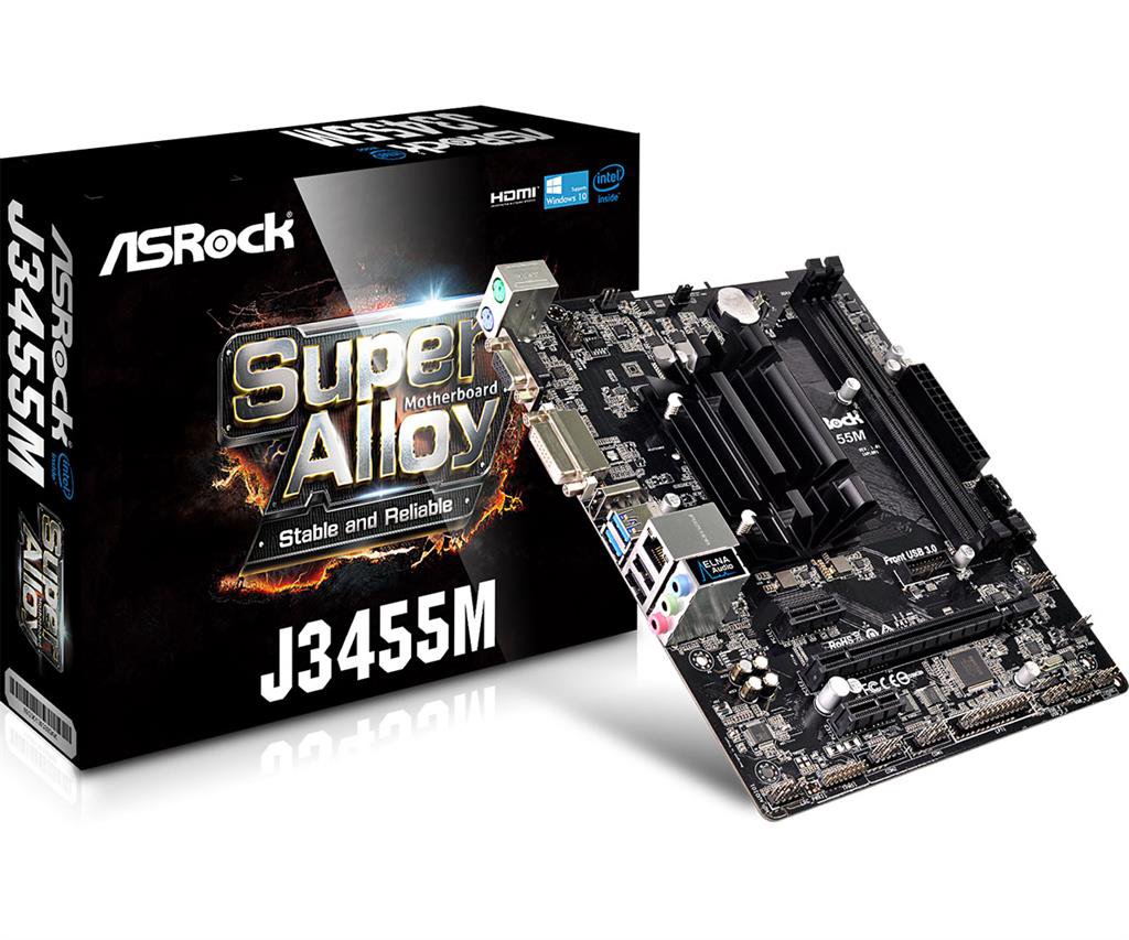 Pagrindinė plokštė ASROCK J3455M
