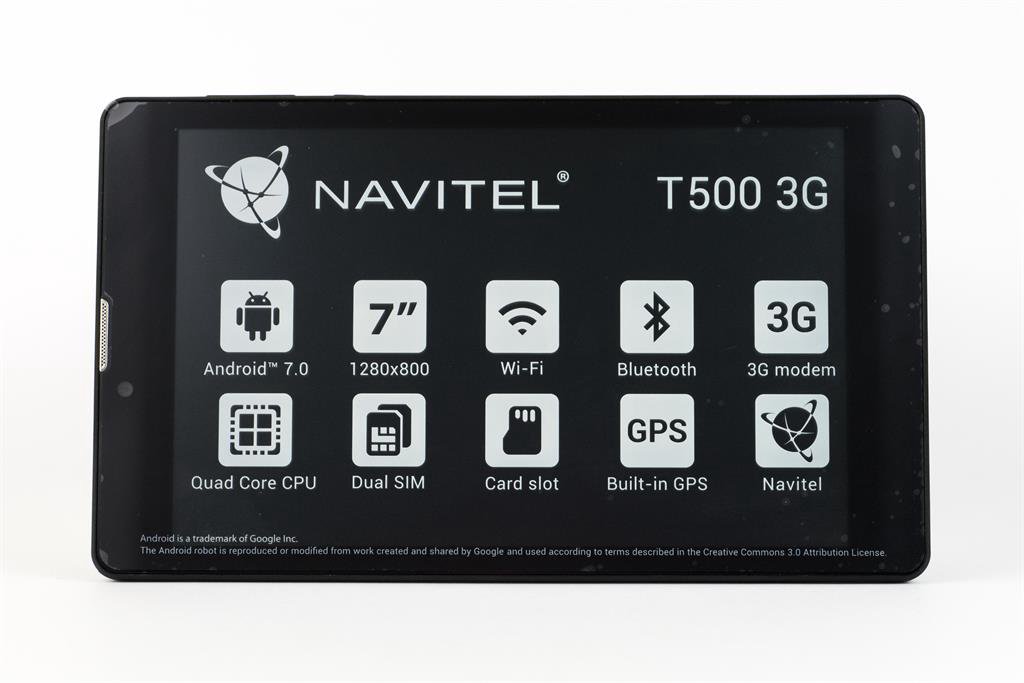 Planšetinis kompiuteris NAVITEL T500 3G 7"