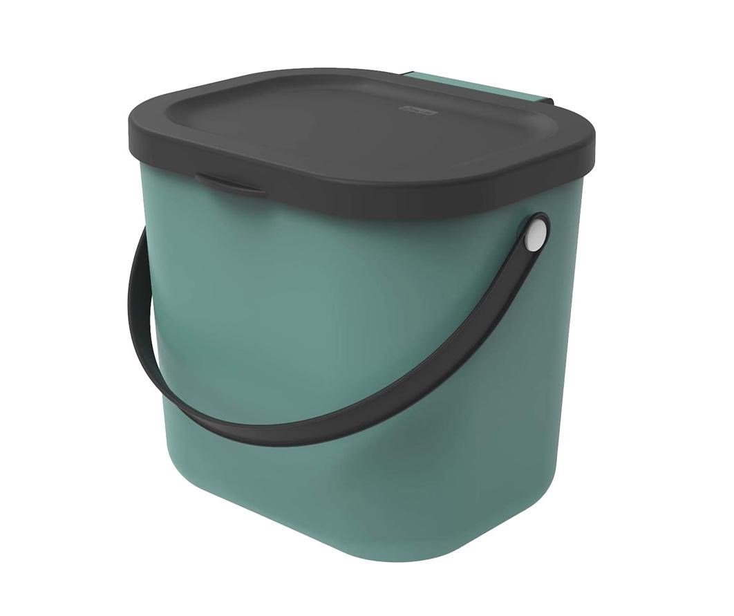 ROTHO Albula Dark green - atliekų rūšiavimo konteineris - 6l