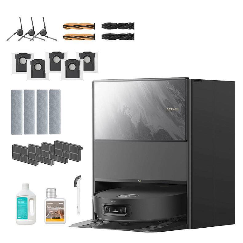 VACUUM CLEANER ROBOT AQUA10 UL/TRACK COM RLR81CE-1-BK DREAME