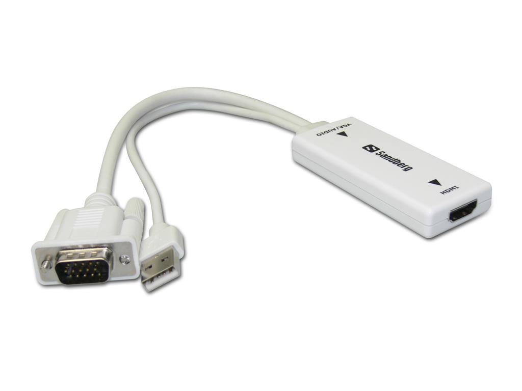 Sandberg 508-78 VGA+Audio to HDMI Converter