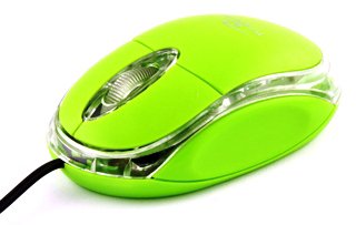 Optinė pelė Titanum TM102G USB  1000 DPI Žalia Blisteris