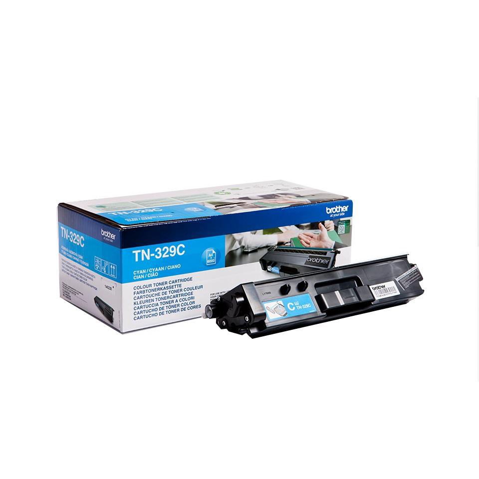 BROTHER TN-329C TONER S.HIGH CYAN 6000P