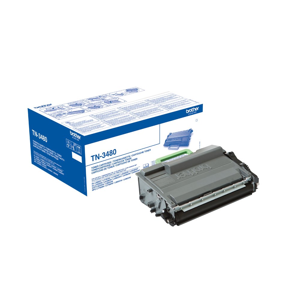 Toneris Brother TN-3480  Toner Cartridge  Black