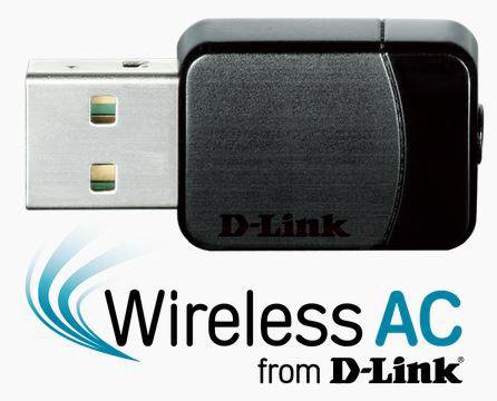 USB adapteris D-Link Wireless AC DualBand USB Micro Adapter