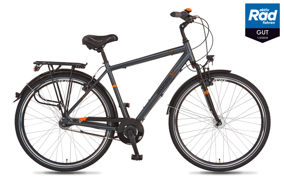Dviratis PROPHETE Alu-City 28", juodas