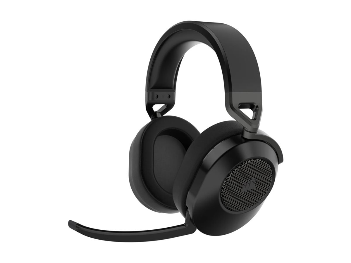 Ausinės žaidėjams CORSAIR HS65 V2, ant ausų, belaidės, Carbon