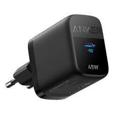 Anker 313 Charger Universalus Juoda AC Spartusis įkrovimas Vidaus